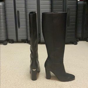 Michael Kors Knee High Leather Boots - New